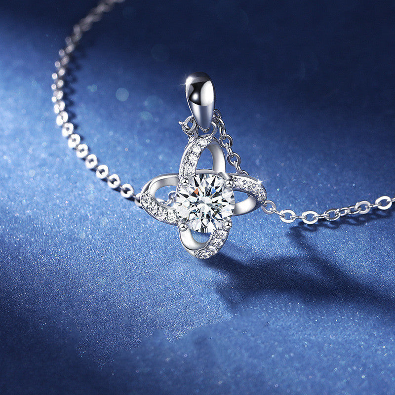 Moissanite Necklace – Timeless Sparkle, Elegant Design