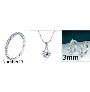 Sterling Silver Moissanite Ring – Elegant Everyday Shine