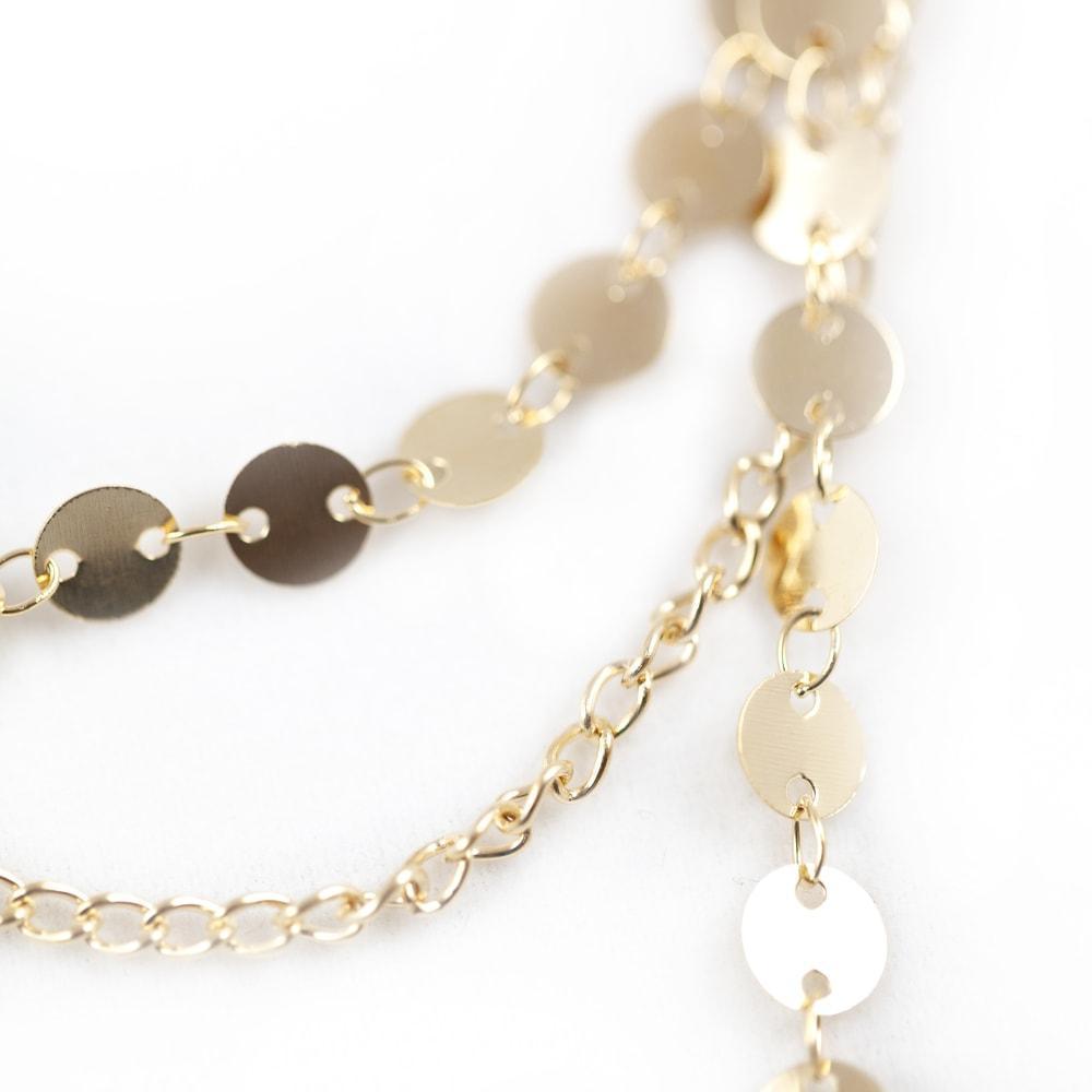 Top 1 Lariat Necklace – Elegant Three-Layer Design
