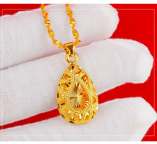 Top 1 24K Gold Women’s Necklace – Radiant Gold Plating