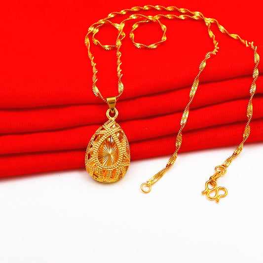 Top 1 24K Gold Women’s Necklace – Radiant Gold Plating