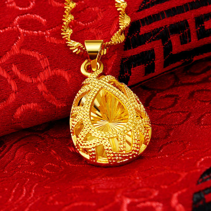 Top 1 24K Gold Women’s Necklace – Radiant Gold Plating