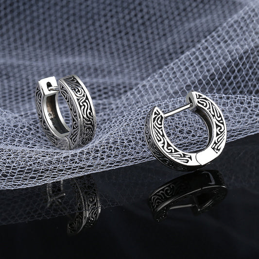 Vintage Silver Earrings – 1 Chic S925 Statement for Everyday Style