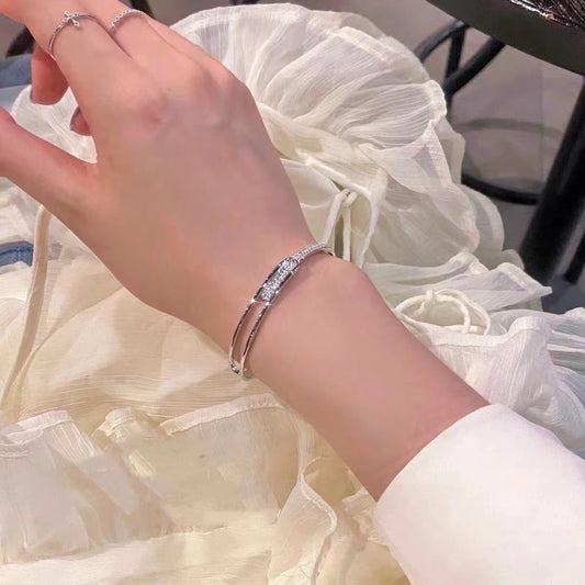 S925 Sterling Silver Bracelet – 1 Stunning Korean Sparkle