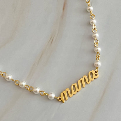 Top 1 Mama Pearl Necklace – Elegant Gift for Mothers