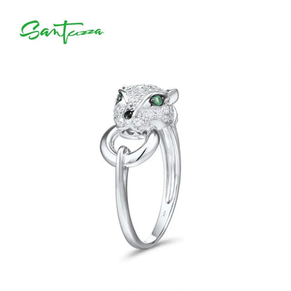Top 1 Leopard Panther Ring – Bold Green Spinel Style