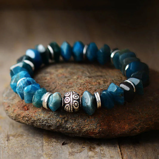 Tree of Life Bracelet – 1 Elegant Apatite Energy Piece