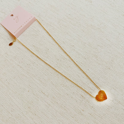 Top 1 Heart Necklace – Romantic “Me & You” Design