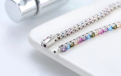 Sterling Silver Tennis Bracelet