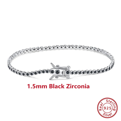 Sterling Silver Tennis Bracelet