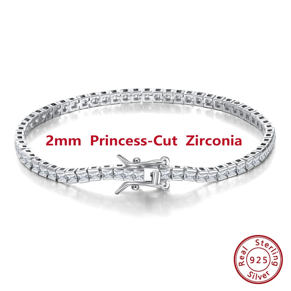 Sterling Silver Tennis Bracelet