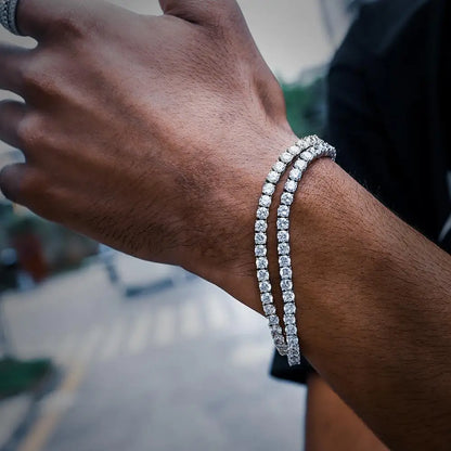 Sterling Silver Tennis Bracelet