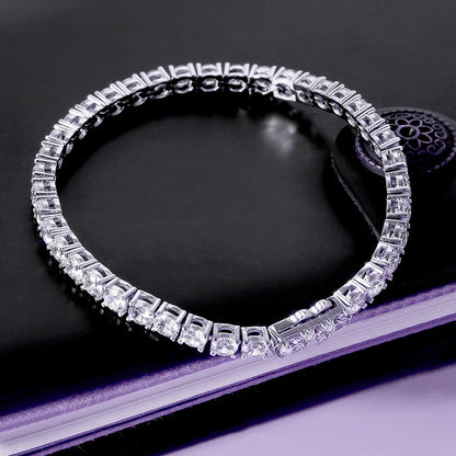 Sterling Silver Tennis Bracelet