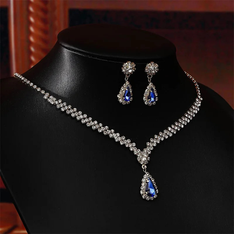 1 Set Bridal Wedding Jewelry