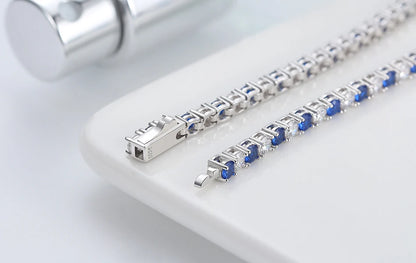 Sterling Silver Tennis Bracelet