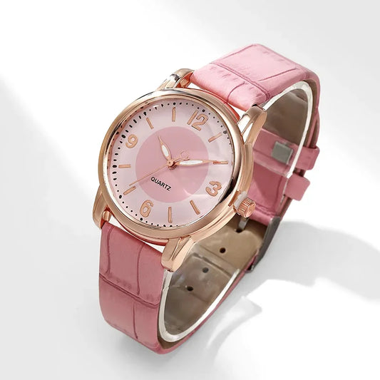 Brand Luxury Fashion Ladies Watch Reloj Mujer Leather Watch Women Female Quartz Wristwatches Montre Femme