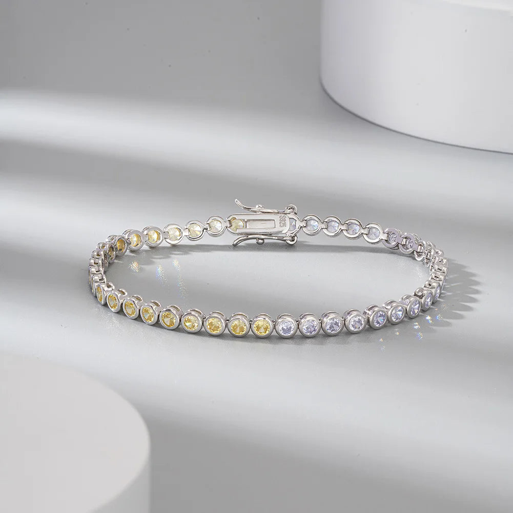 Sterling Silver Tennis Bracelet