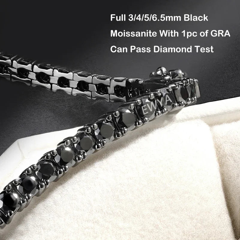 Gradient Moissanite Tennis Bracelet