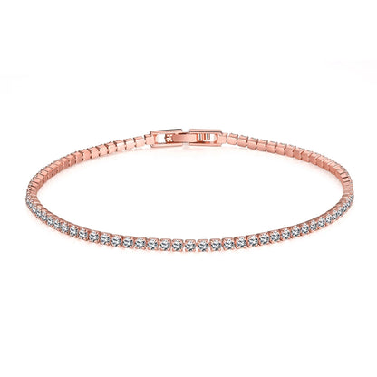 D Color Moissanite Tennis Bracelet – 925 Wedding Luxury