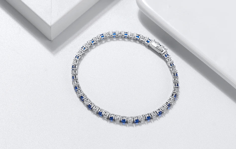 Sterling Silver Tennis Bracelet