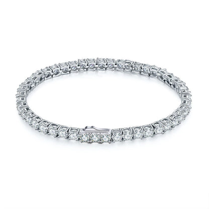 Sterling Silver Tennis Bracelet