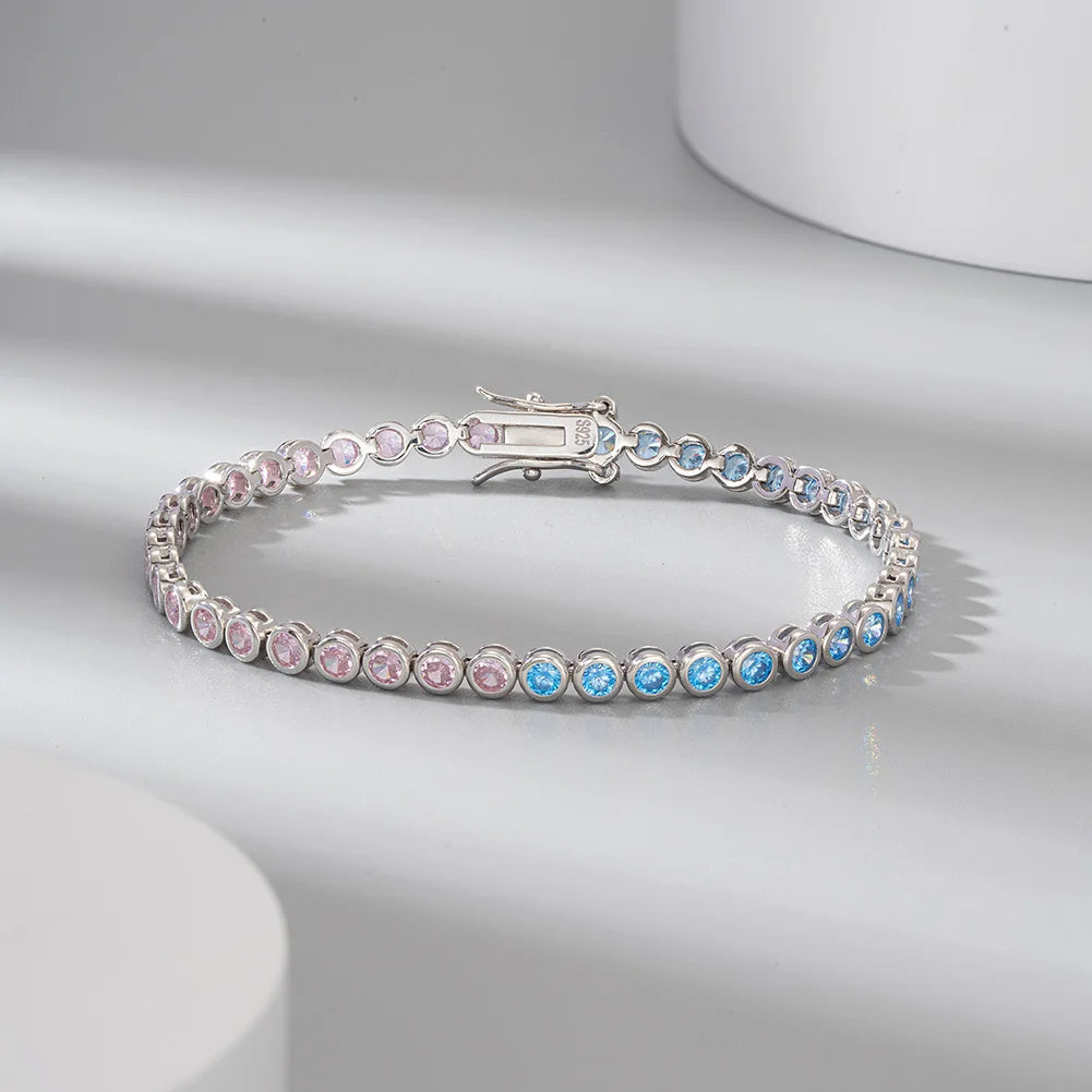 Sterling Silver Tennis Bracelet