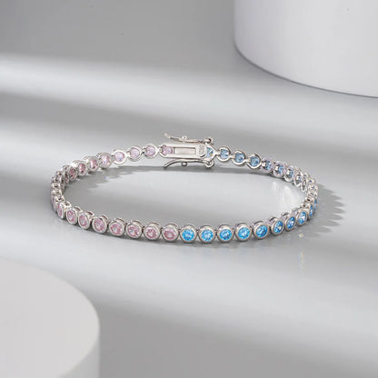 Sterling Silver Tennis Bracelet