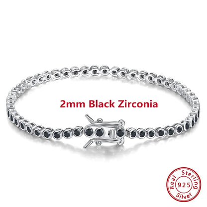 Sterling Silver Tennis Bracelet