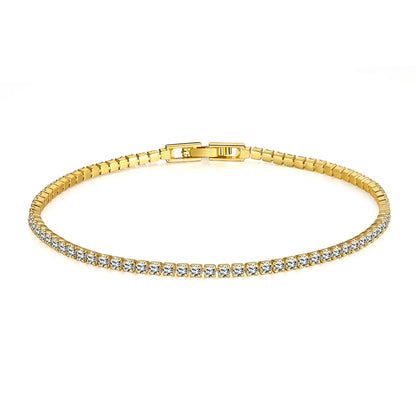 D Color Moissanite Tennis Bracelet – 925 Wedding Luxury