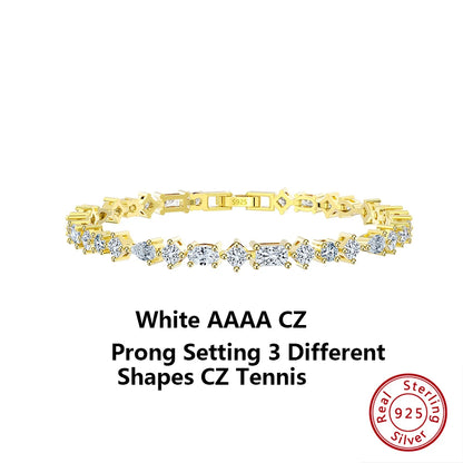 Sterling Silver Tennis Bracelet