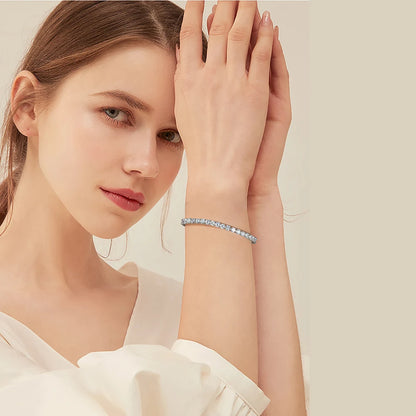 Sterling Silver Tennis Bracelet