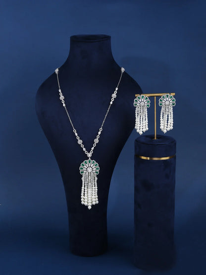 Luxury zircon jewelry full set
