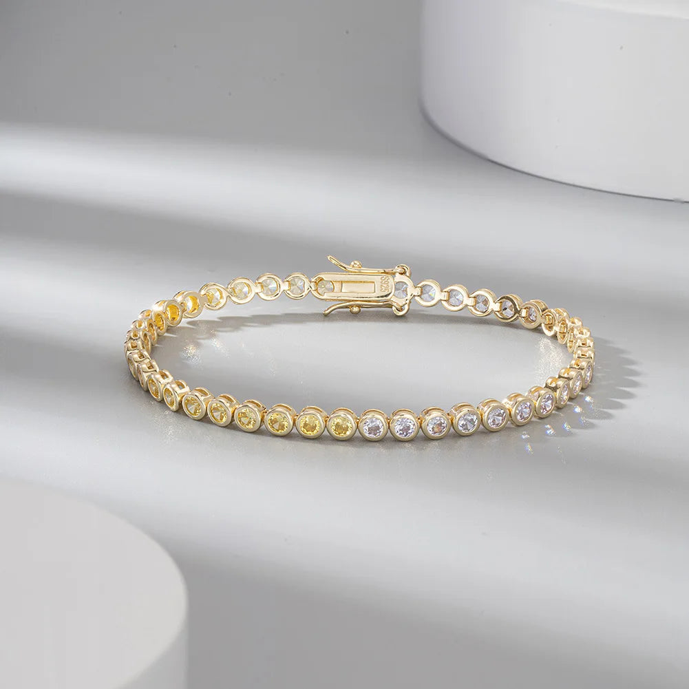 Sterling Silver Tennis Bracelet