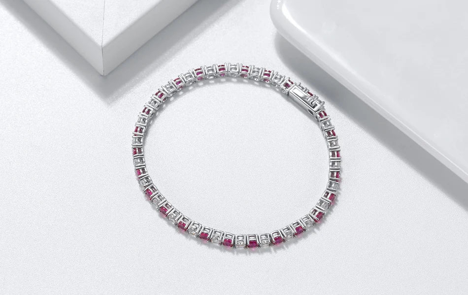 Sterling Silver Tennis Bracelet
