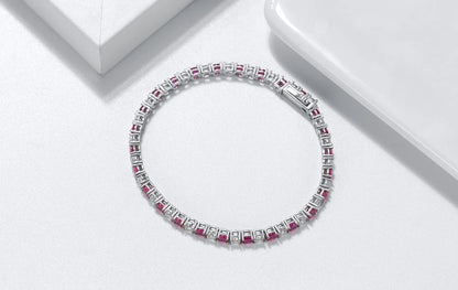 Sterling Silver Tennis Bracelet