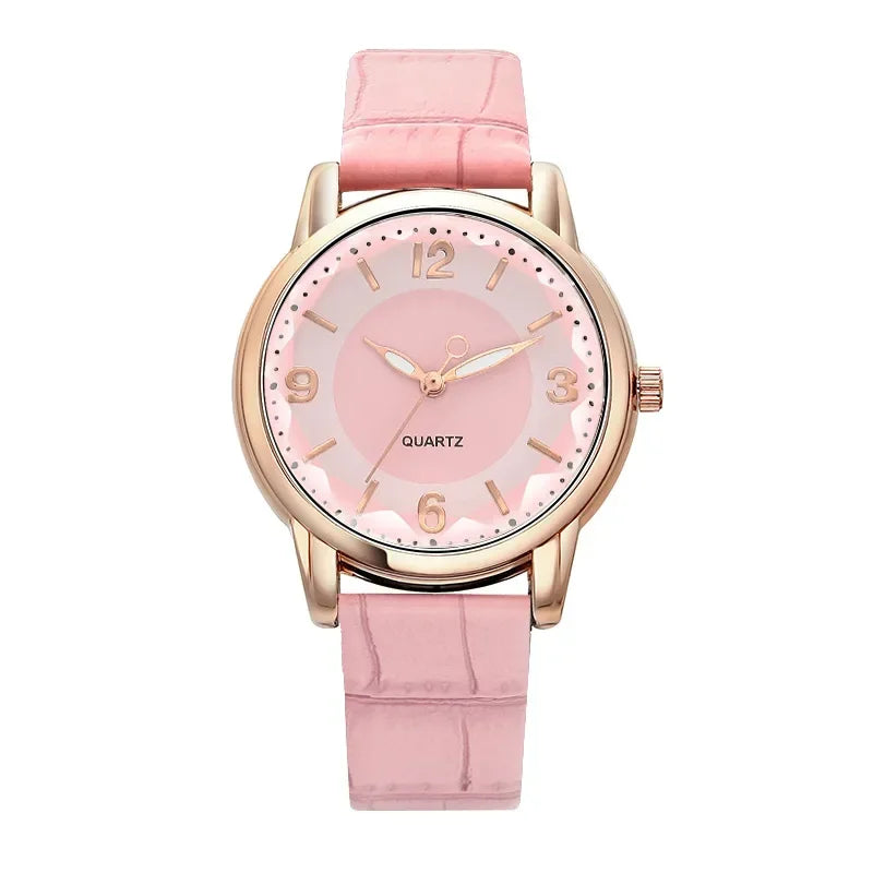 Brand Luxury Fashion Ladies Watch Reloj Mujer Leather Watch Women Female Quartz Wristwatches Montre Femme