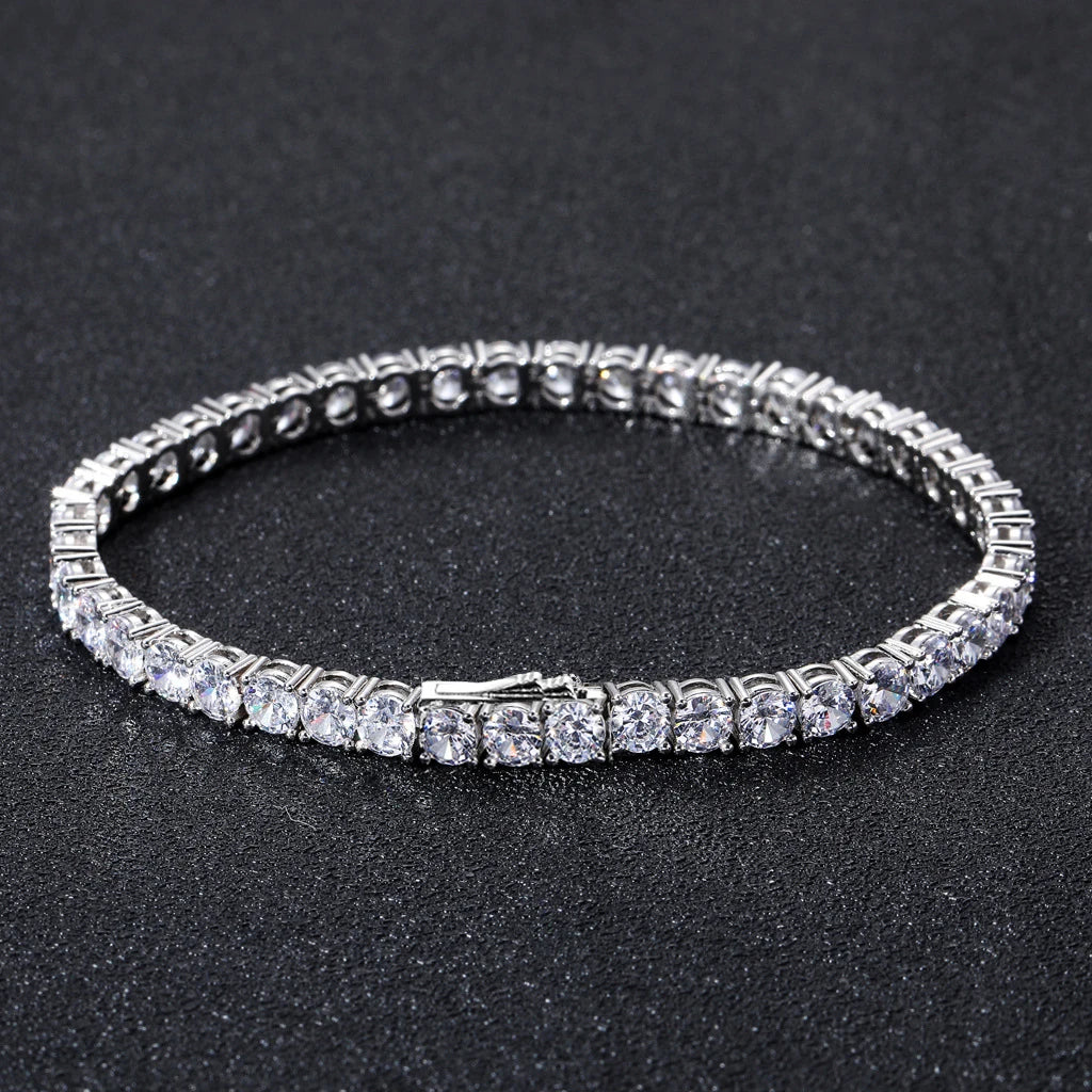 Sterling Silver Tennis Bracelet