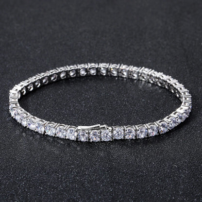 Sterling Silver Tennis Bracelet
