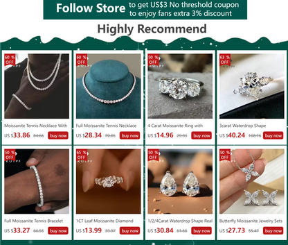 Full Moissanite Tennis Bracelet
