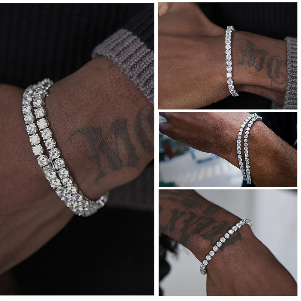 Sterling Silver Tennis Bracelet