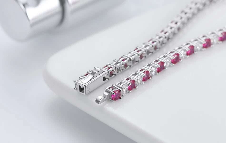Sterling Silver Tennis Bracelet
