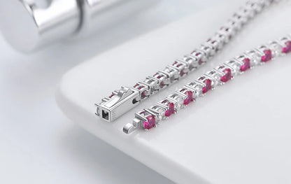 Sterling Silver Tennis Bracelet
