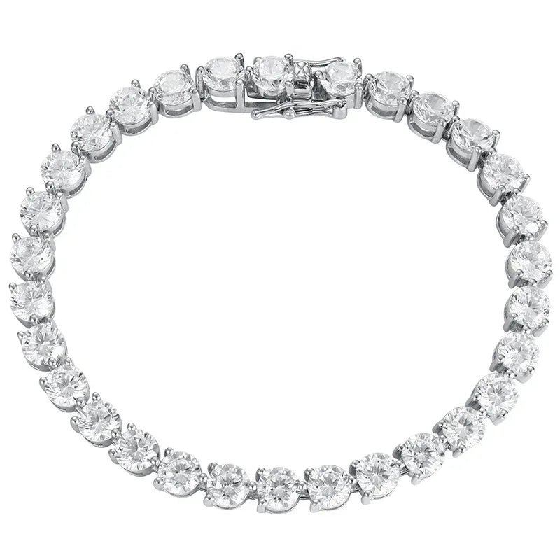 Full Moissanite Tennis Bracelet