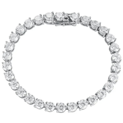 Full Moissanite Tennis Bracelet