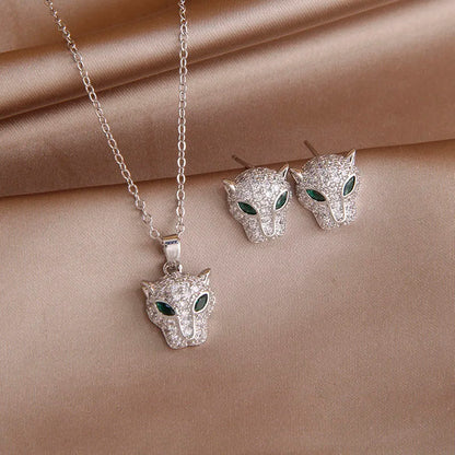 Luxury Leopard Jewelry Set