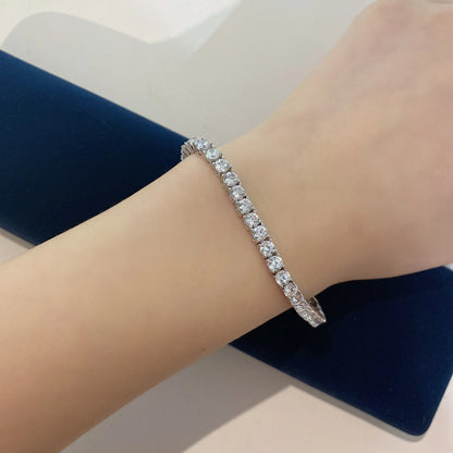 Sterling Silver Tennis Bracelet