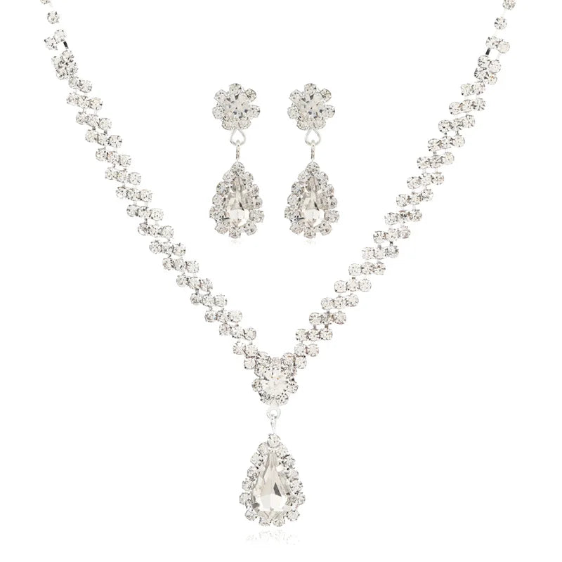 1 Set Bridal Wedding Jewelry