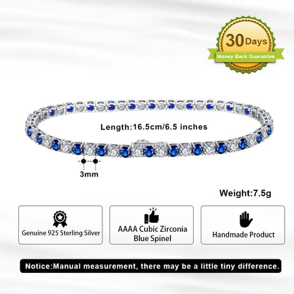 Sterling Silver Tennis Bracelet