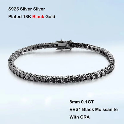 Top 1 Moissanite Tennis Bracelet – Bold Style for Men
