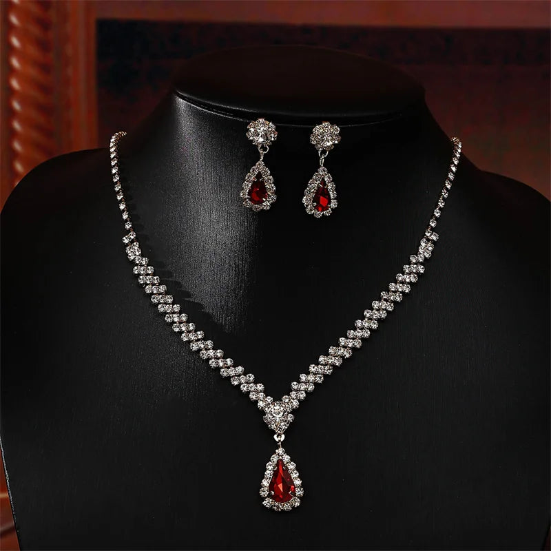 1 Set Bridal Wedding Jewelry